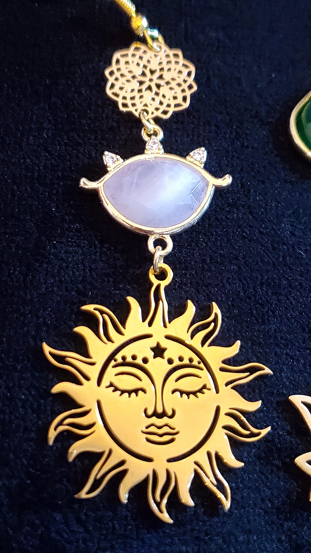 bijoux quartz et jade
