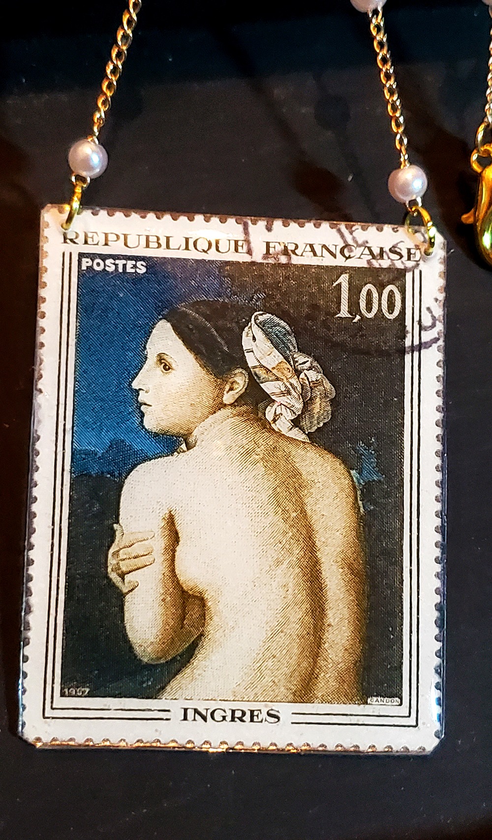 collier timbre ingres