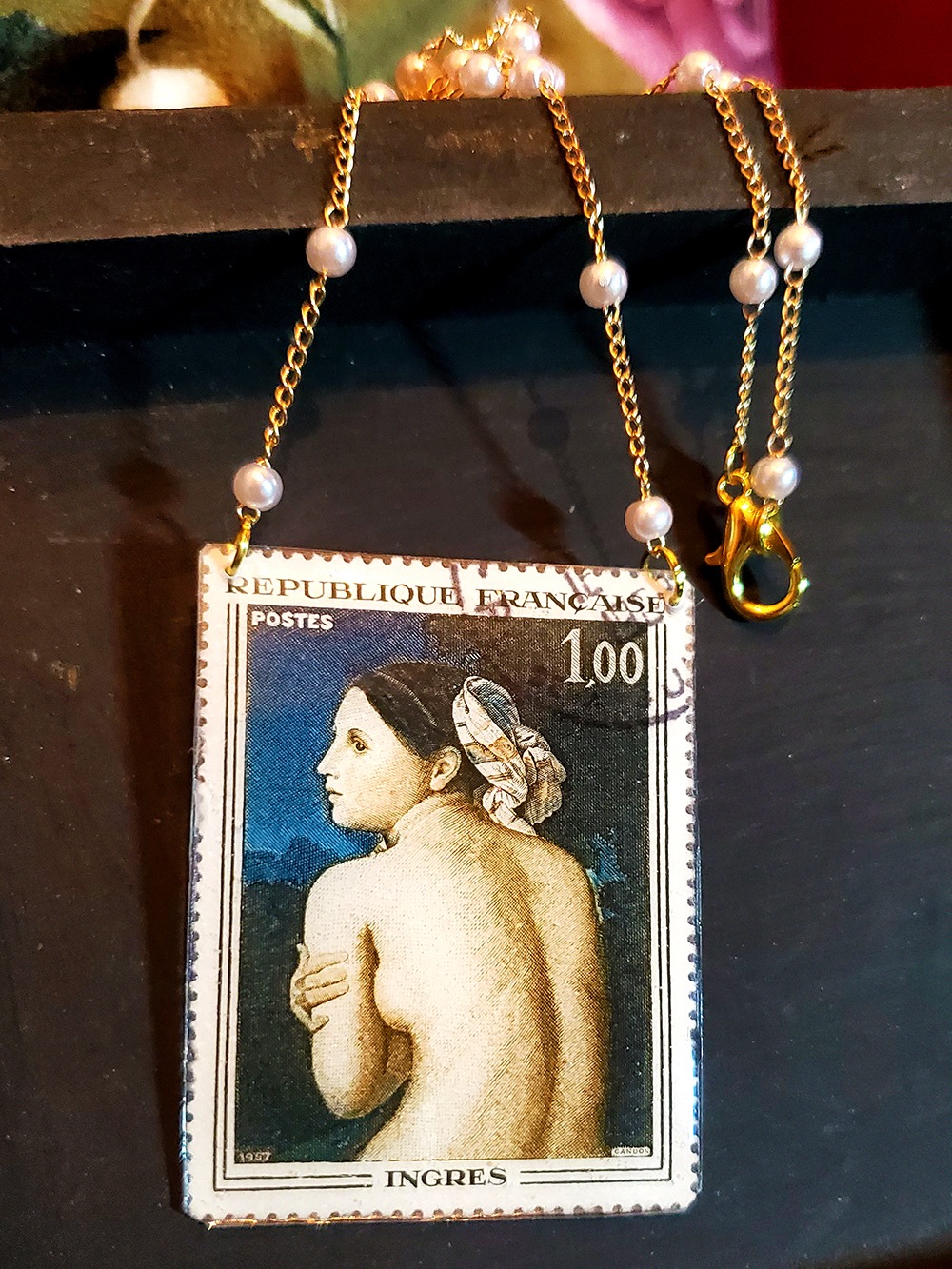 collier timbre franc