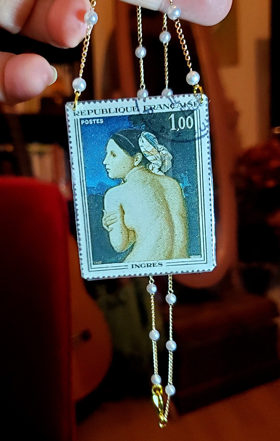 timbre la grande odalisque
